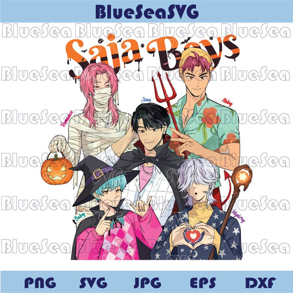 Spooky Saja Boys Halloween Png Kpop Demon Hunters Png Clipart