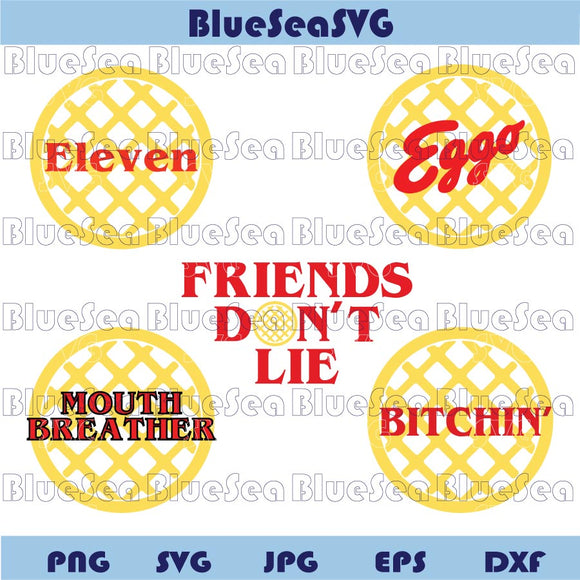 Stranger Things Eleven Svg Pack Stranger Things 11 Eggo Bitchin Png