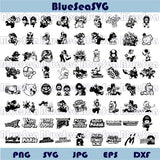 Super Mario SVG Bundle Super Mario Png Super Mario Silhouette