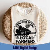 Support Your Local Farmers Svg Farm Svg Farmer Sayings Svg Png