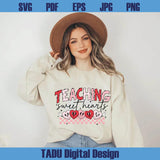 Teaching Sweet Hearts Png Teacher Valentine Svg Valentines Day Png