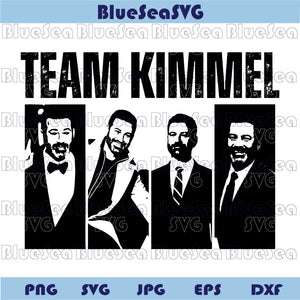 Team Kimmel Svg I Stand With Jimmy Kimmel Svg Protest Late Night