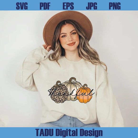 Thankful Leopard Pumpkin Png Thanksgiving Png Pumpkin Thankful