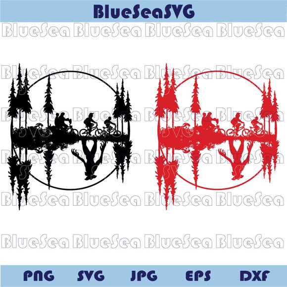 The Upside Down Stranger Things Svg Circle The Upside Down Png