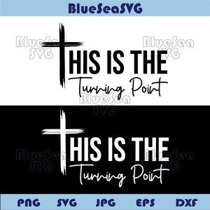This is the Turning Point Svg Cross Charlie Kirk Svg Freedom Svg Png