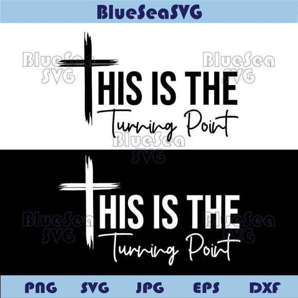 This is the Turning Point Svg Cross Charlie Kirk Svg Freedom Svg Png