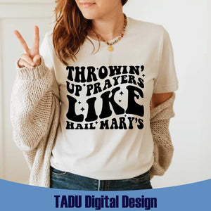 Throwin Up Prayers Like Hail Mary's Svg Jelly Roll Country Song Png