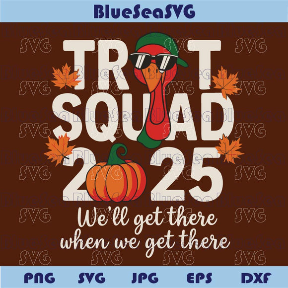 Turkey Trot 2025 Svg Thanksgiving Png Funny Thanksgiving Svg Png