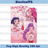 Valentine Saja Girls Png Valentine Huntrix Png Huntrix Kpop Png