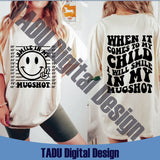 When It Comes To My Child I Will Smile In My Mugshot Svg Christmas