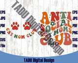 Anti Social Cat Moms Club Png Funny Cat Mom Svg Cat Lover Svg