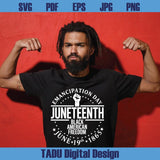 Emancipation Day Juneteenth Since 1865 PNG Black American Svg