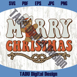 Merry Christmas Cowboy Gingerbread Png Western Christmas Svg