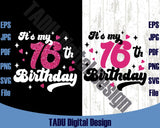 My 16th Birthday Svg Twinkle Sweet 16 Svg My Sweet Sixteen Png