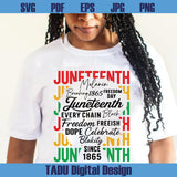 Juneteenth SVG Juneteenth PNG 1865 Juneteenth Svg Free Ish Svg