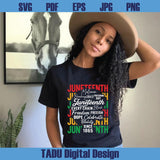 Juneteenth SVG Juneteenth PNG 1865 Juneteenth Svg Free Ish Svg