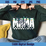 Christmas Lights Mama Svg Mama Christmas Light Png Xmas Mom