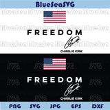 Charlie Kirk Flag Svg Freedom Svg Charlie Kirk Svg Turning Point Png