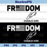 Freedom Svg Charlie Kirk Svg American Flag Png Justice for Charlie