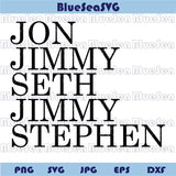 Team Kimmel Svg Jimmy Kimmel Png Support Late Night TV Svg Cricut