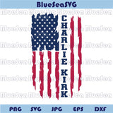 Charlie Kirk Svg Usa Flag American Patriot Charlie Kirk 31 Svg Png