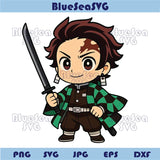 Bundle Chibi Characters Demon Slayer Png Cute Anime Lover Png Set