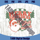 Merry Christmas Ya Filthy Animal Svg Retro Vintage Christmas Png